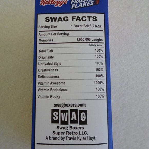 SWAG Frosted Flakes Boxer Brief Size M 31-33 Halloween - Picture 7 of 10